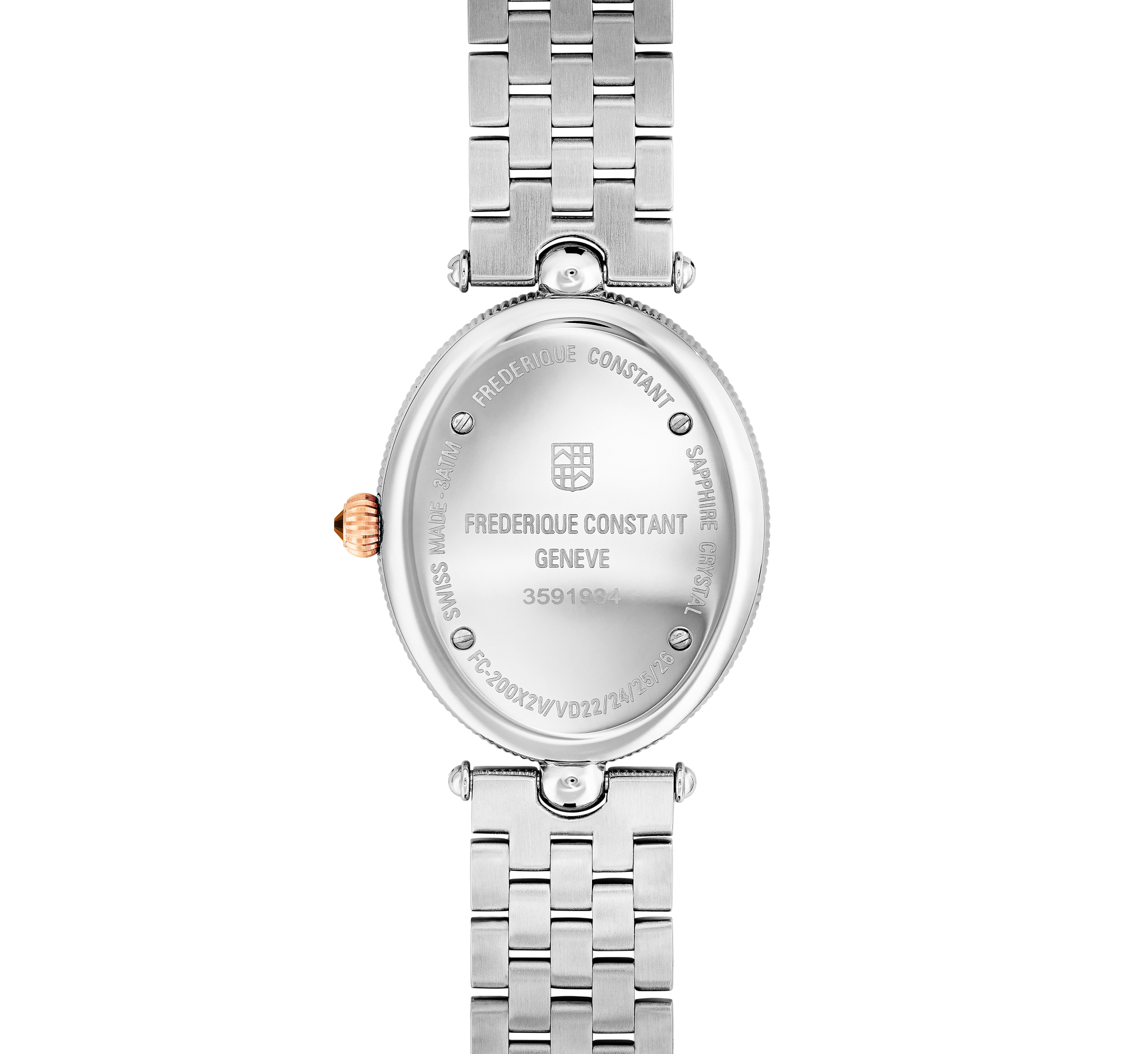 Classics Art Deco Oval Watch FC-200MPW2V2B | Frederique Constant